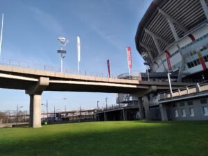 A family friendly stadium