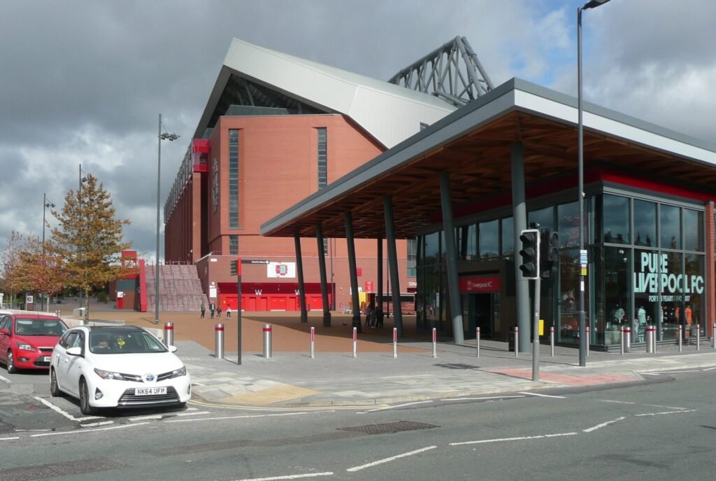 Anfield stadium, Liverpool