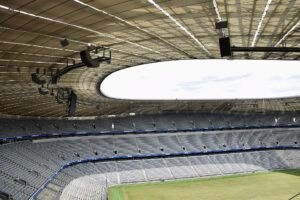 Inside the Allianz Arena