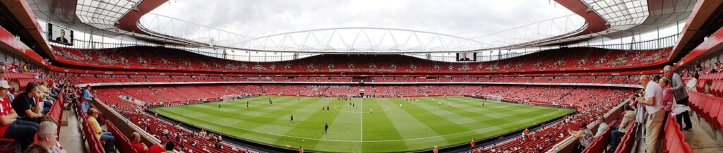 Inside the Emirates Stadium