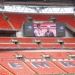 Inside Wembley Stadium