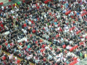 Seating at Wembley Stadium